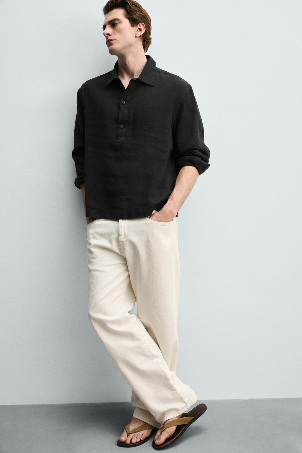 ПОЛО ИЗ ХЛОПКА И ЛЬНА