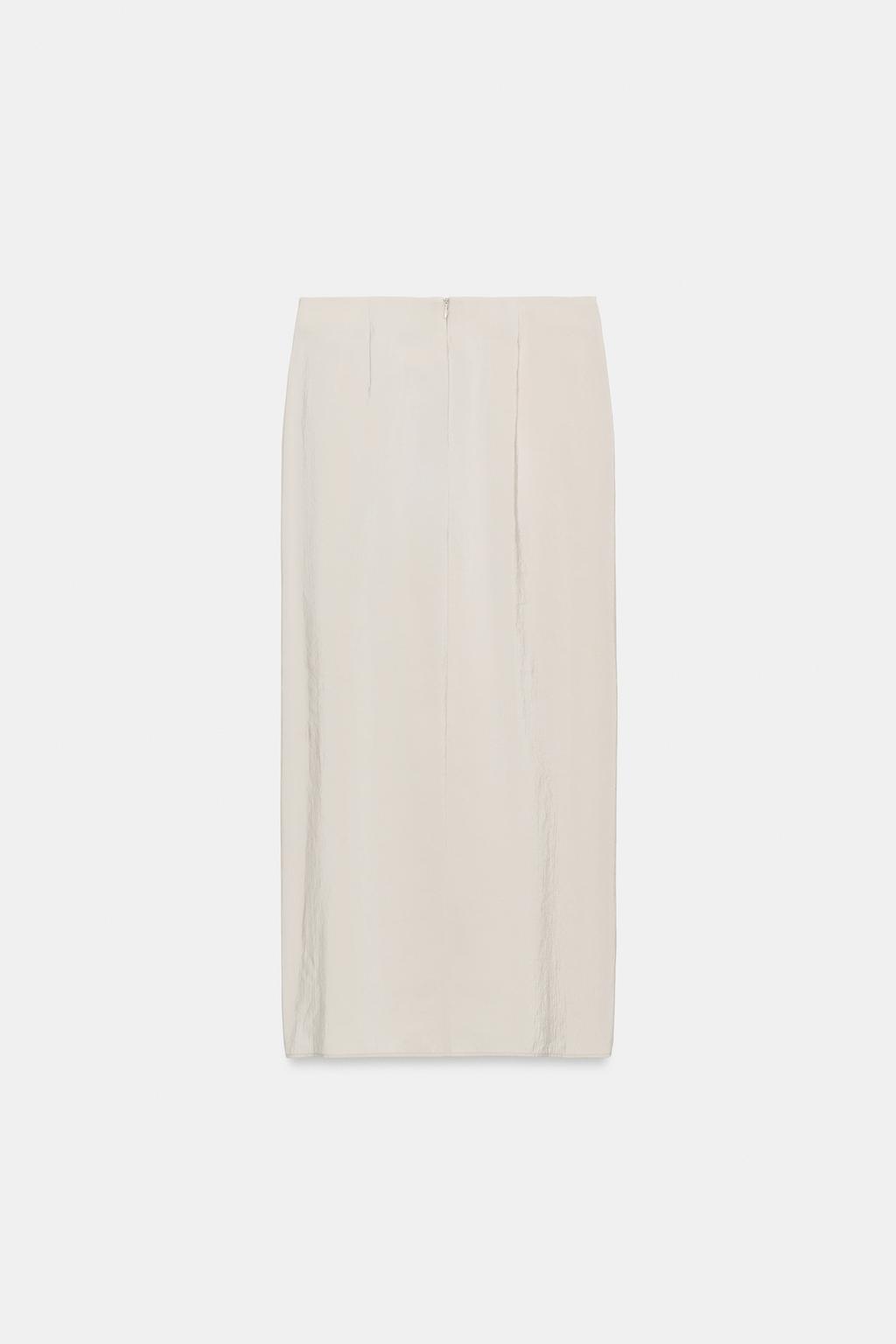 ЮБКА МИДИ С ДРАПИРОВКОЙ