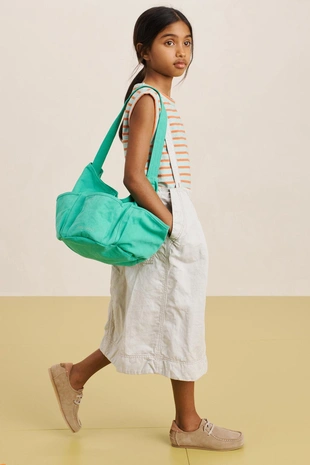 Хлопковая сумка с несколькими карманами zara- Заказать в России