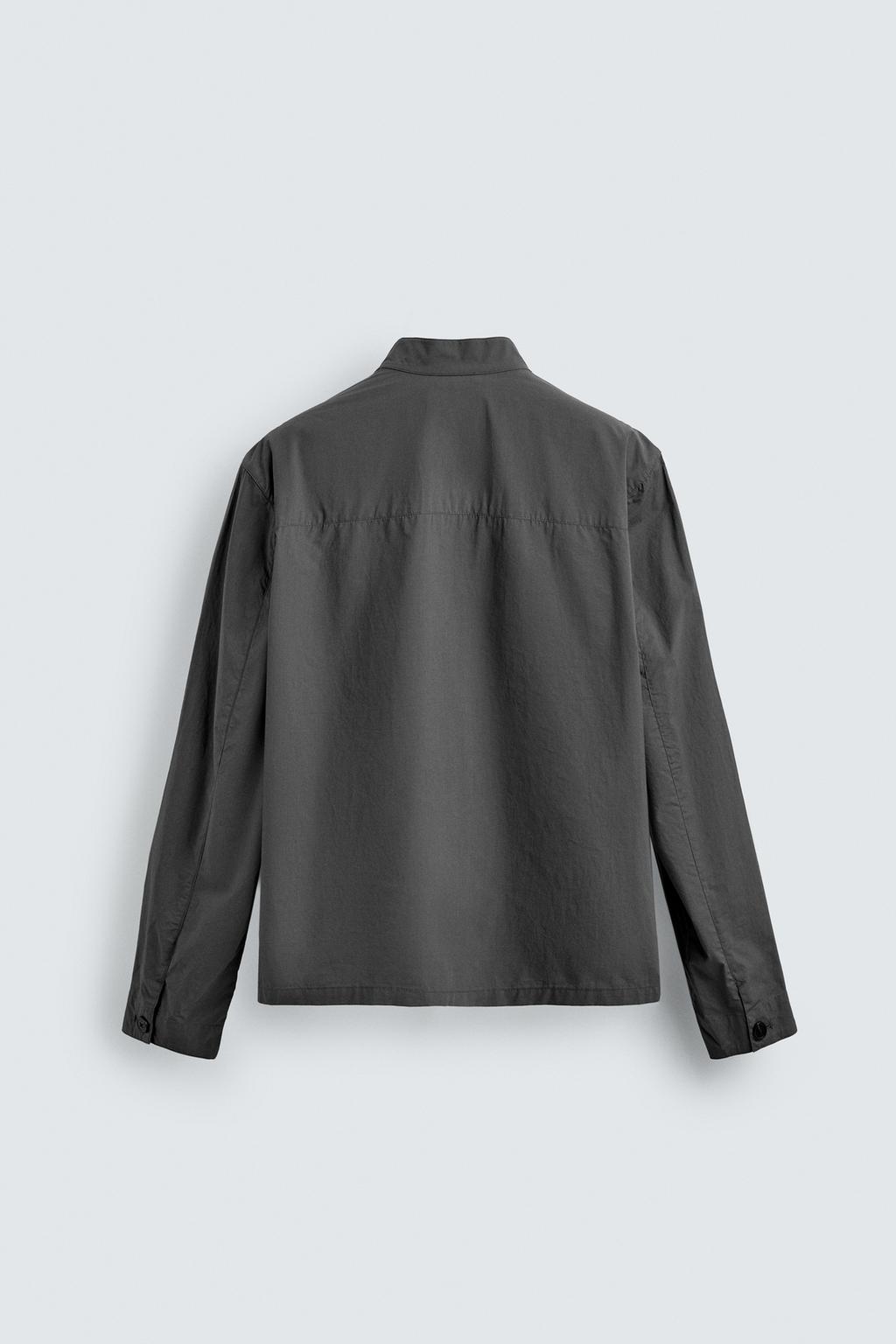 КУРТКА-РУБАШКА ИЗ ХЛОПКА С КАРМАНАМИ