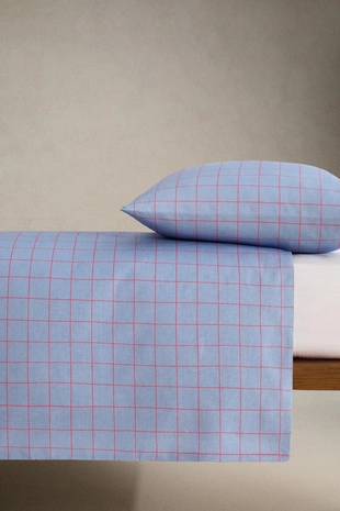 Детское одеяло с клетчатым узором- Заказать в России