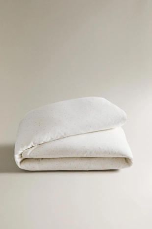 Детское постельное одеяло в горошек- Заказать в России