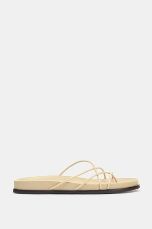 Сандалии с перекрещенными ремешками- Заказать в России