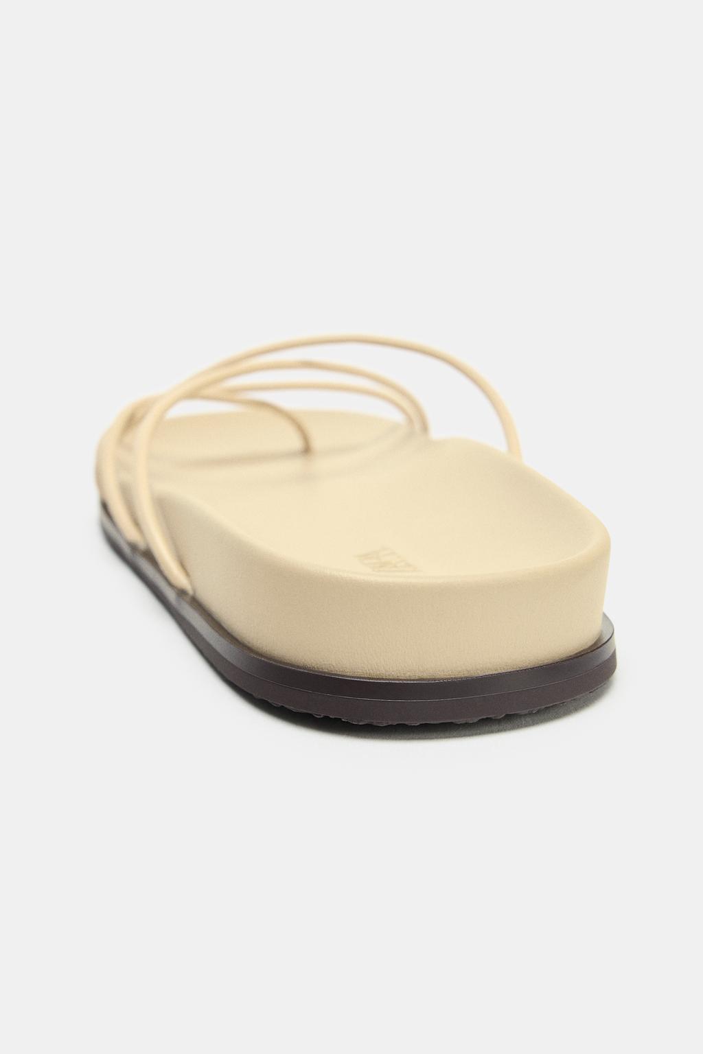 САНДАЛИИ С ПЕРЕКРЕЩЕННЫМИ РЕМЕШКАМИ