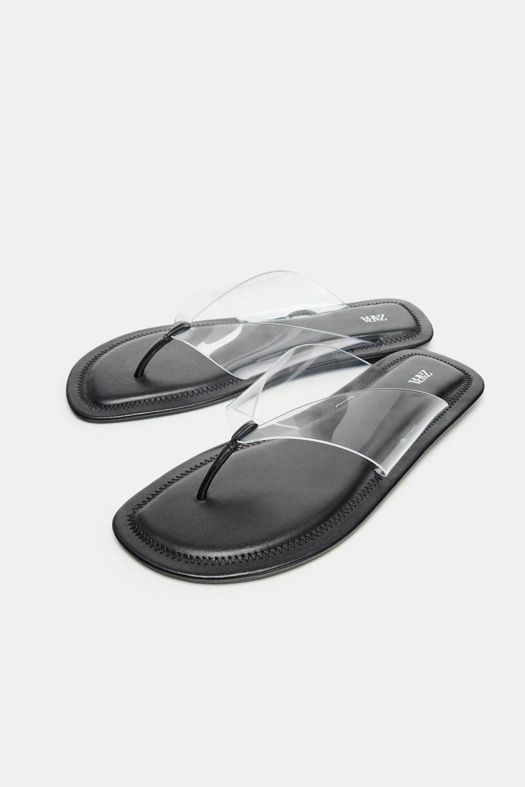 САНДАЛИИ С ВИНИЛОВЫМ РЕМЕШКОМ