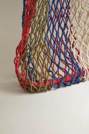 Сетчатая сумка-тоут- Заказать в России