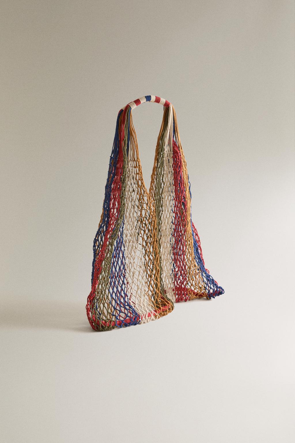 Сетчатая сумка-тоут