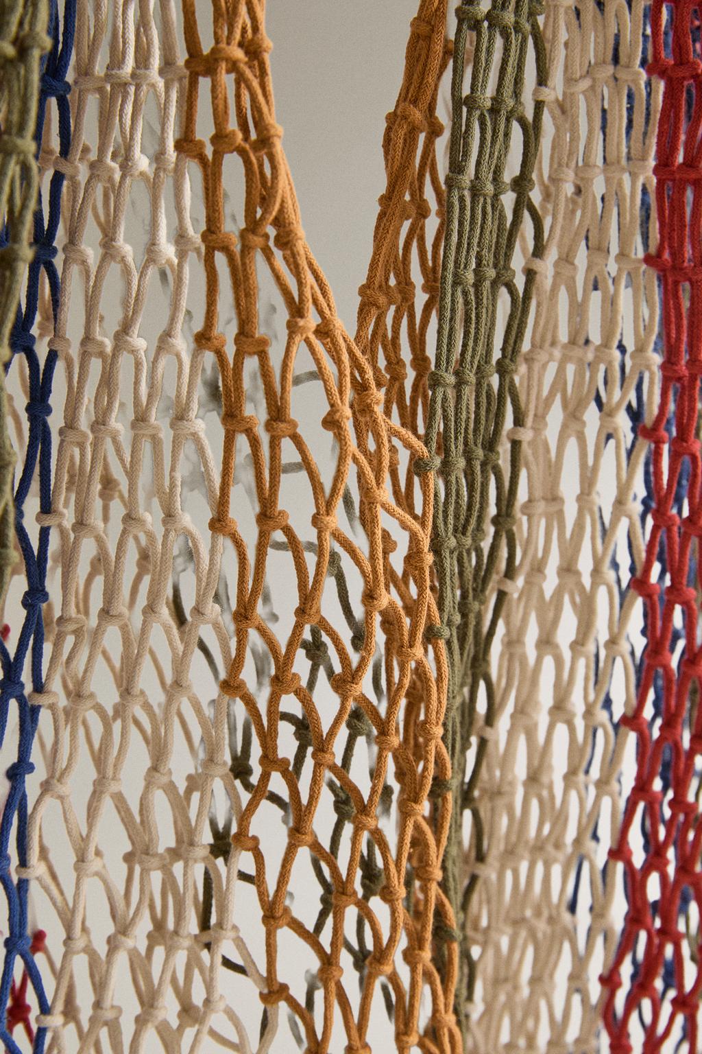 Сетчатая сумка-тоут