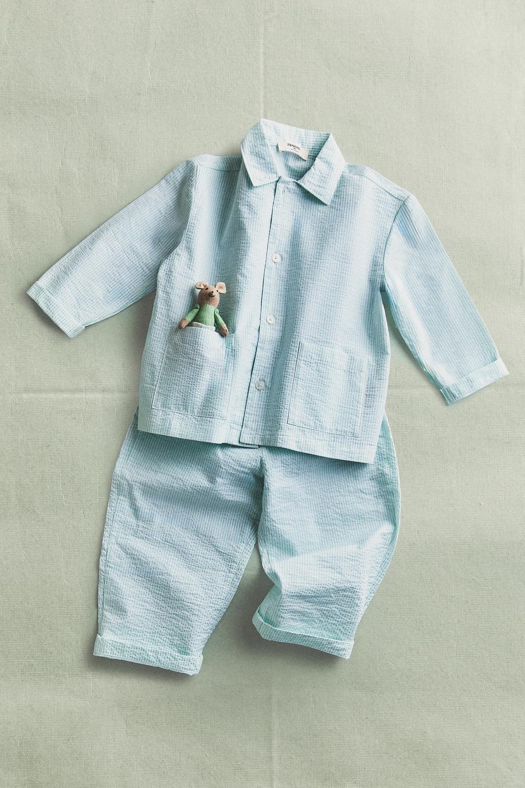 Детские пижамы в полоску