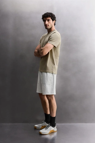 Джоггеры-шорты из хлопка 9 - Заказать в России