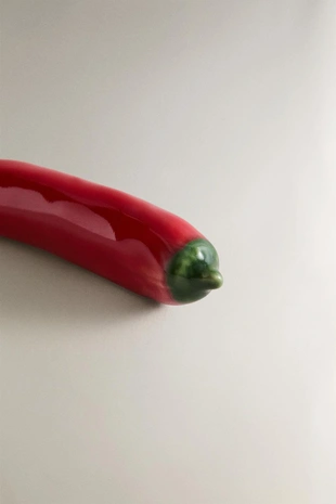 Декоративные керамические перцы (набор из 2 шт.)- Заказать в России