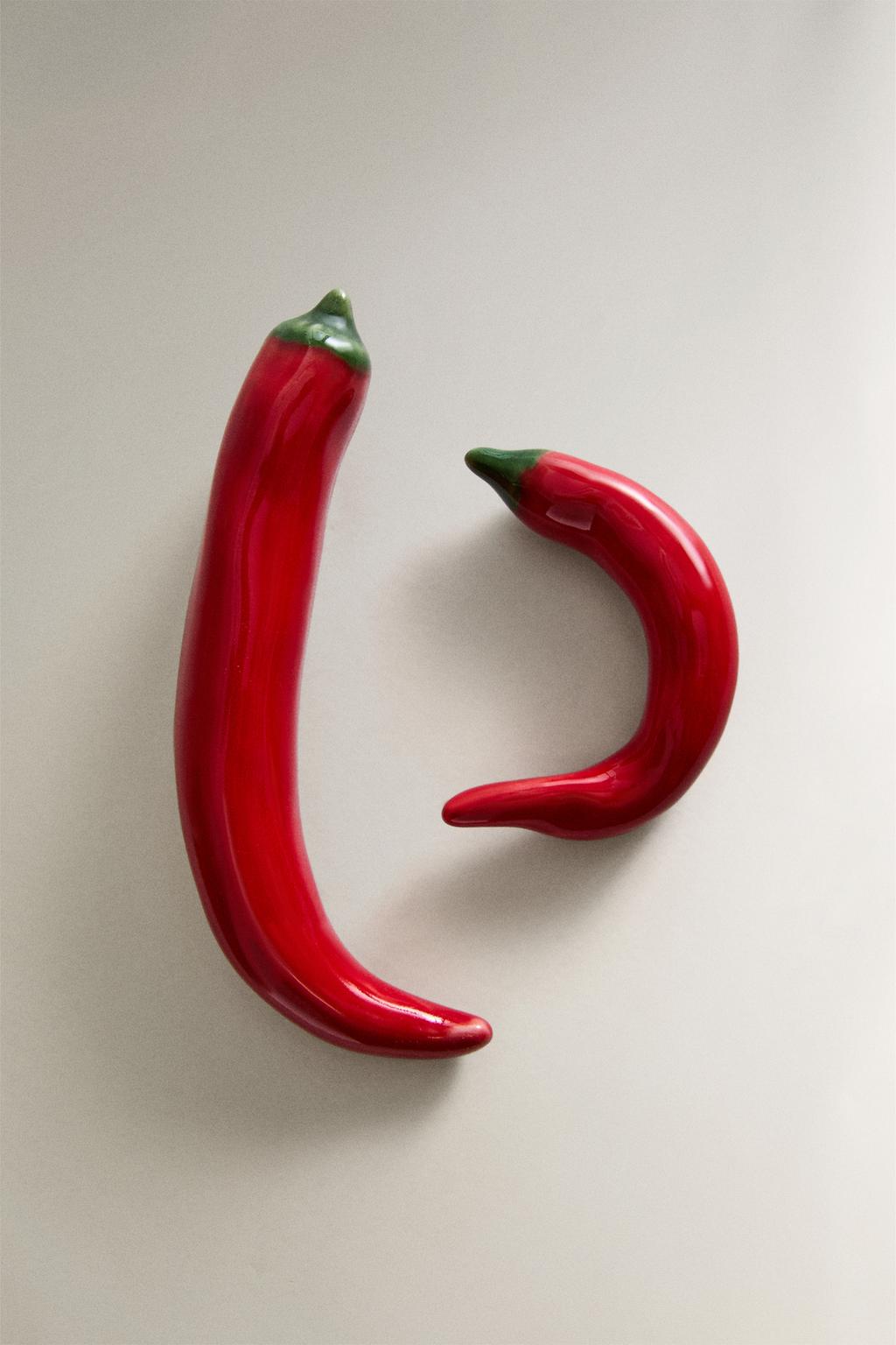 Декоративные керамические перцы (набор из 2 шт.)