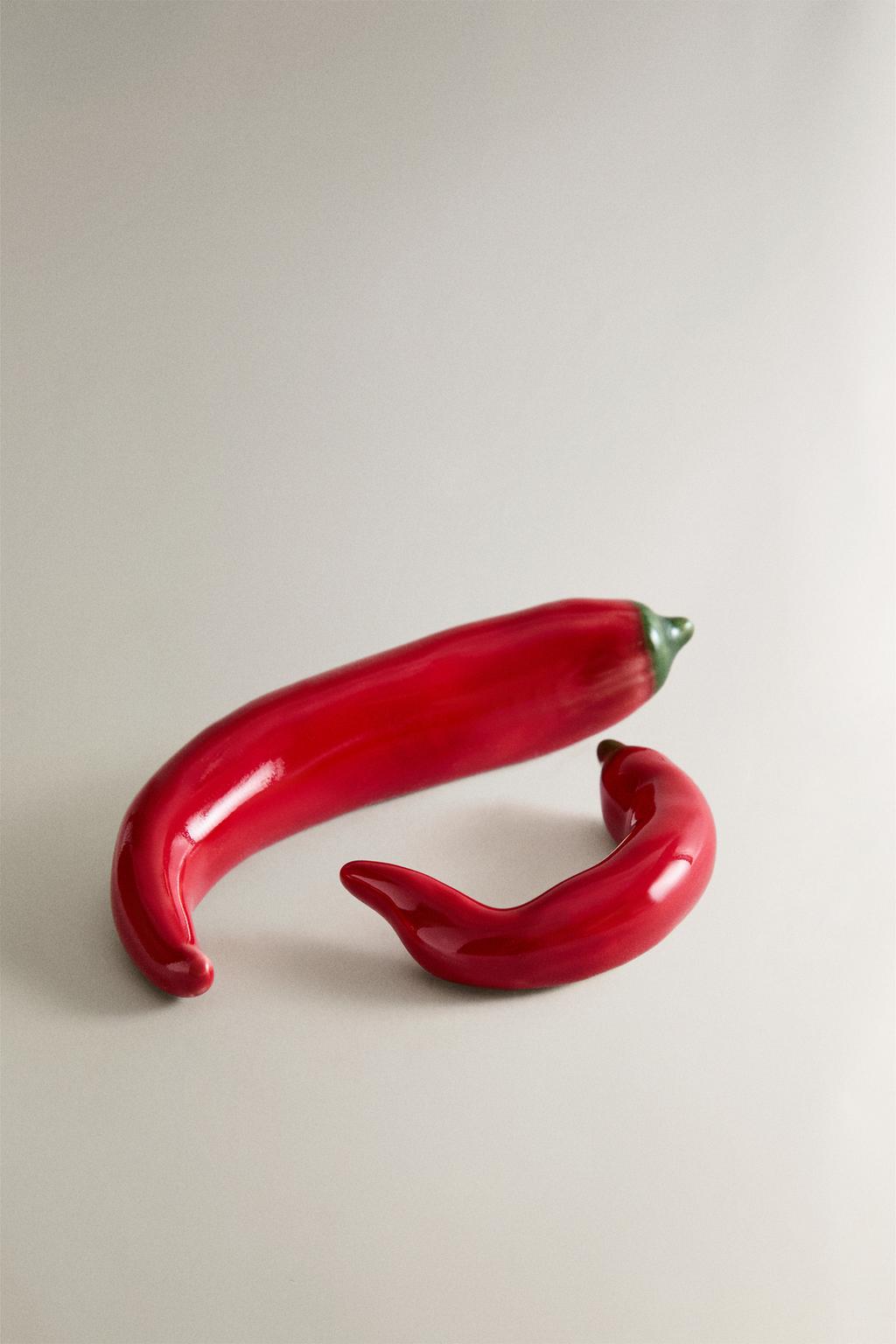 Декоративные керамические перцы (набор из 2 шт.)