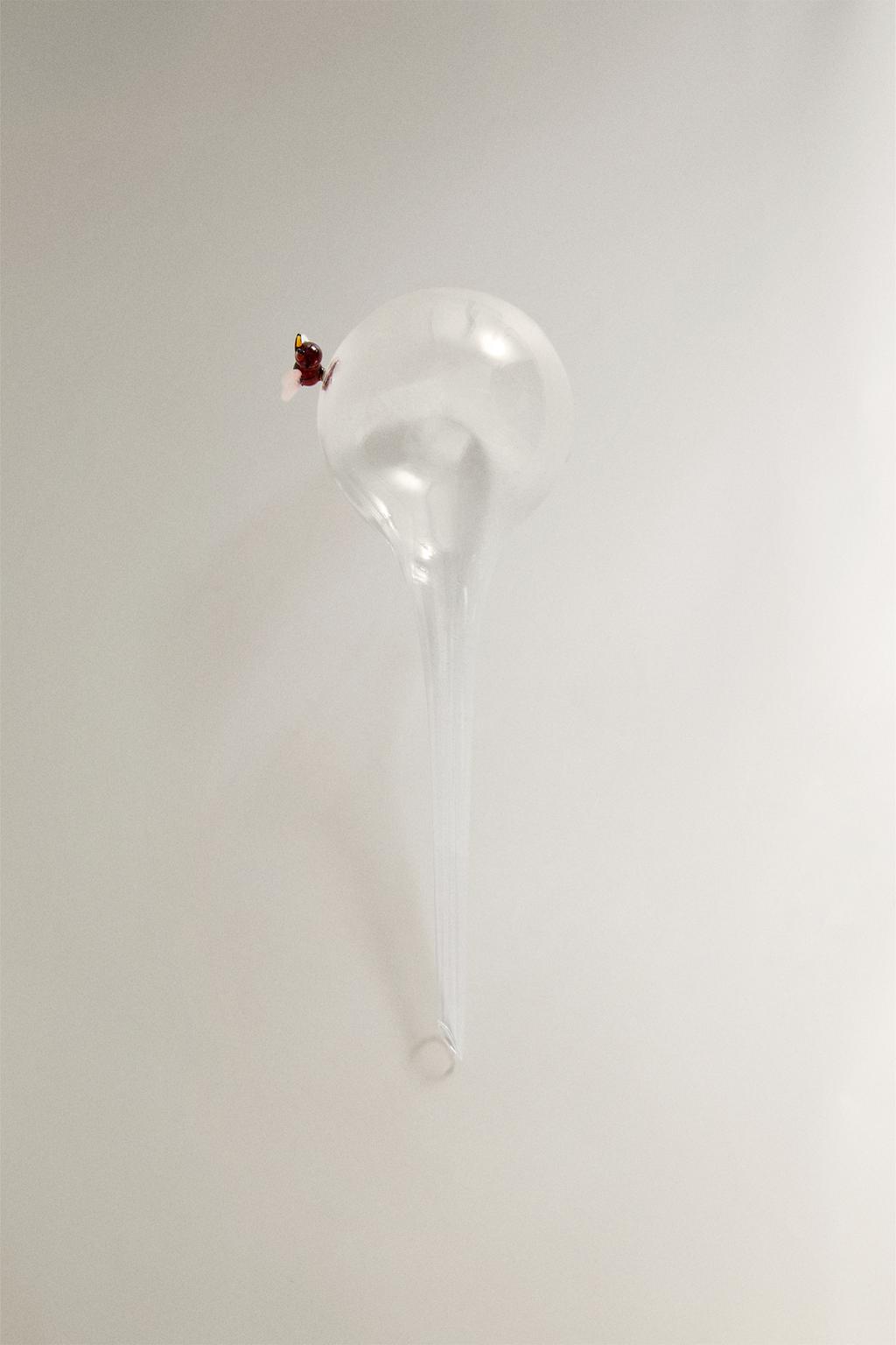 Самополивающийся садовый шар с бабочкой