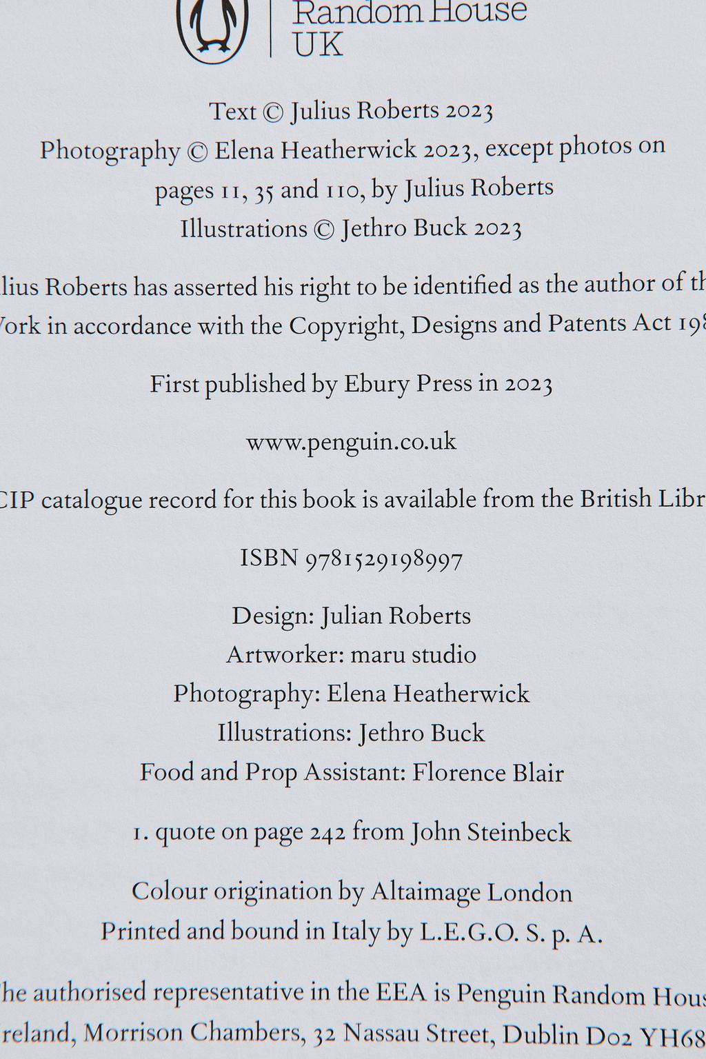 Книга сельский стол от джулиуса робертса