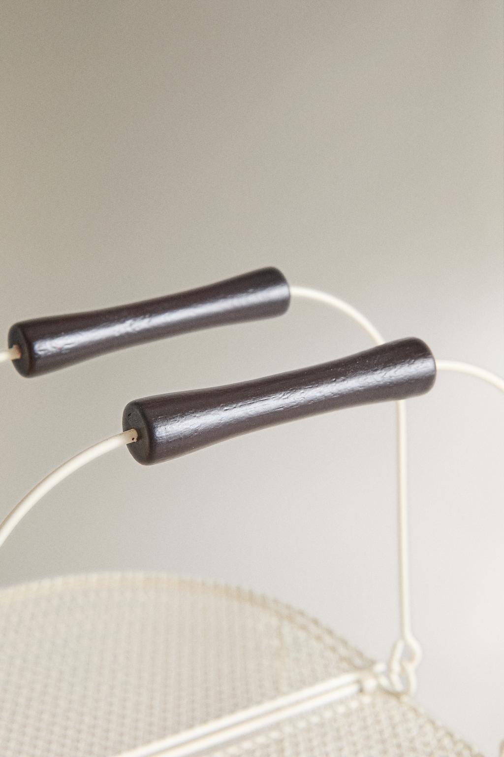 Корзина для сада из металлической сетки