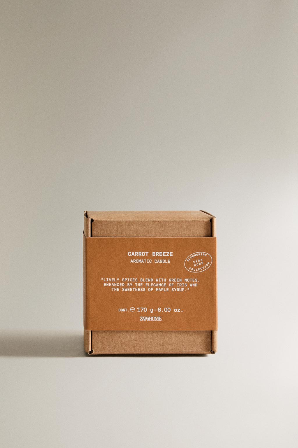Ароматическая свеча carrot breeze (170 г)