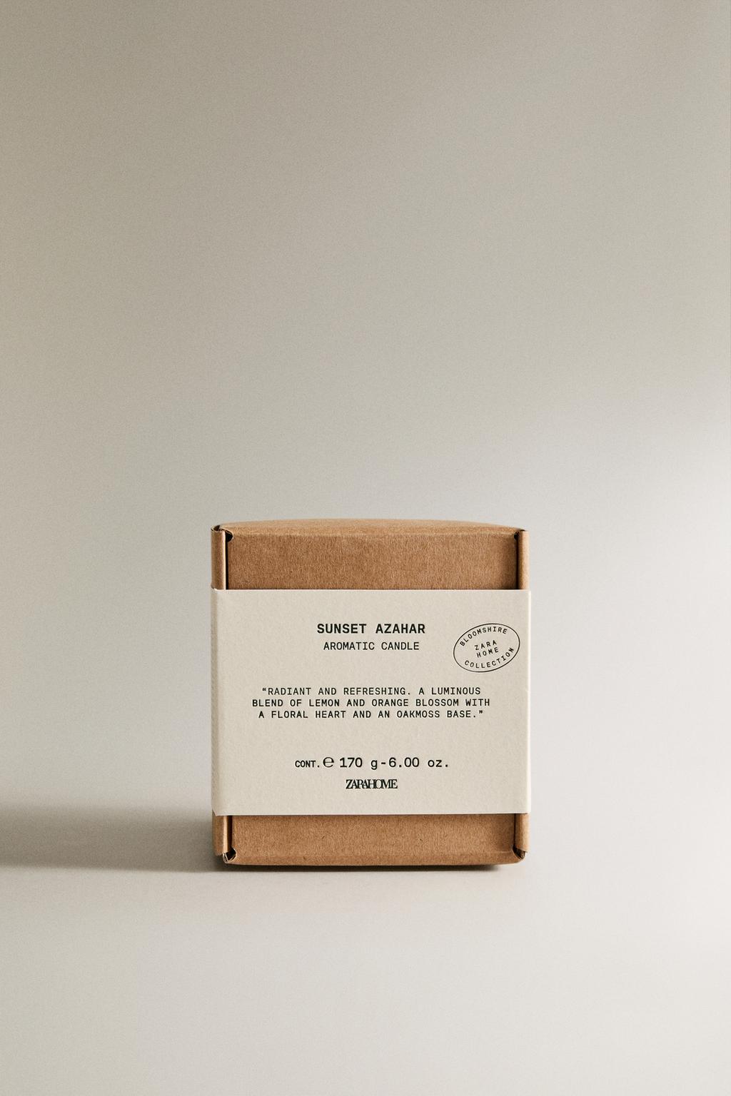 Ароматическая свеча (170 г) с ароматом апельсинового цвета заката