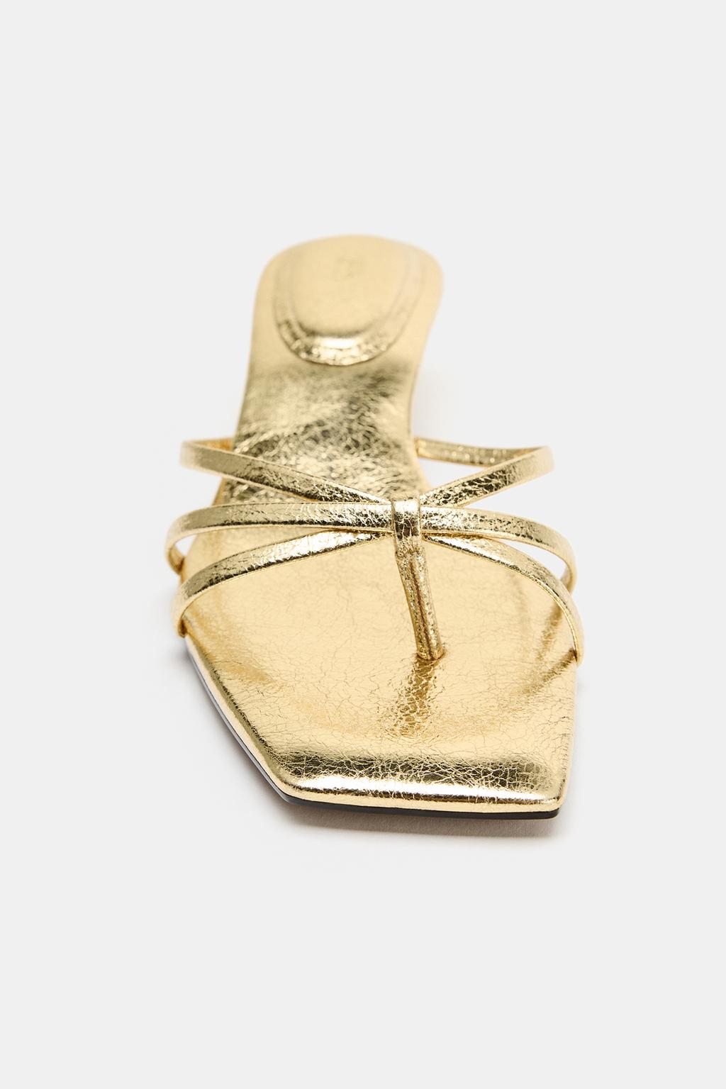 БОСОНОЖКИ С МЕТАЛЛИЧЕСКИМ БЛЕСКОМ