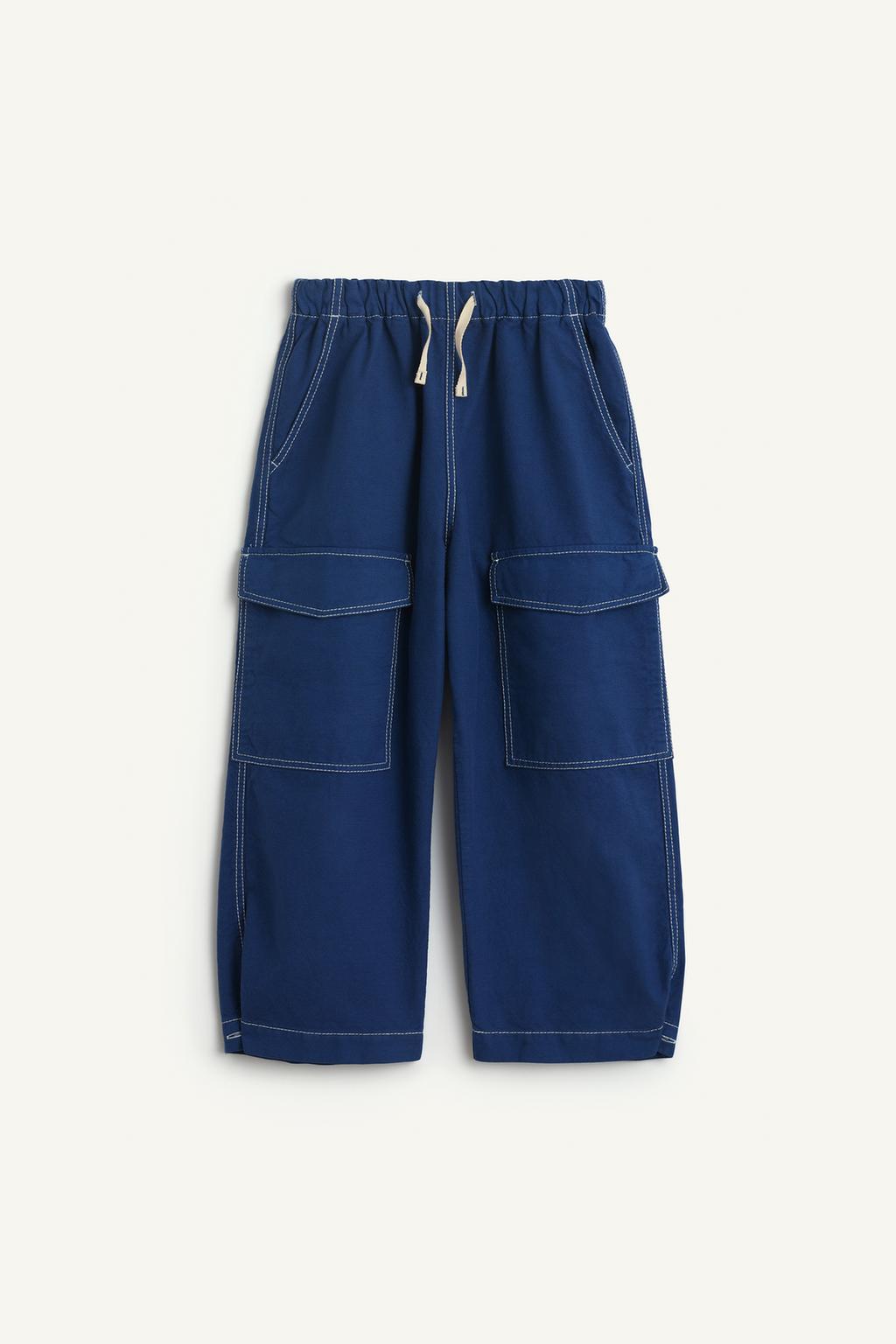 Грузовые брюки с эластичным поясом