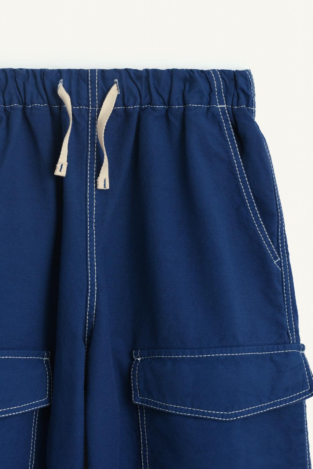 Грузовые брюки с эластичным поясом