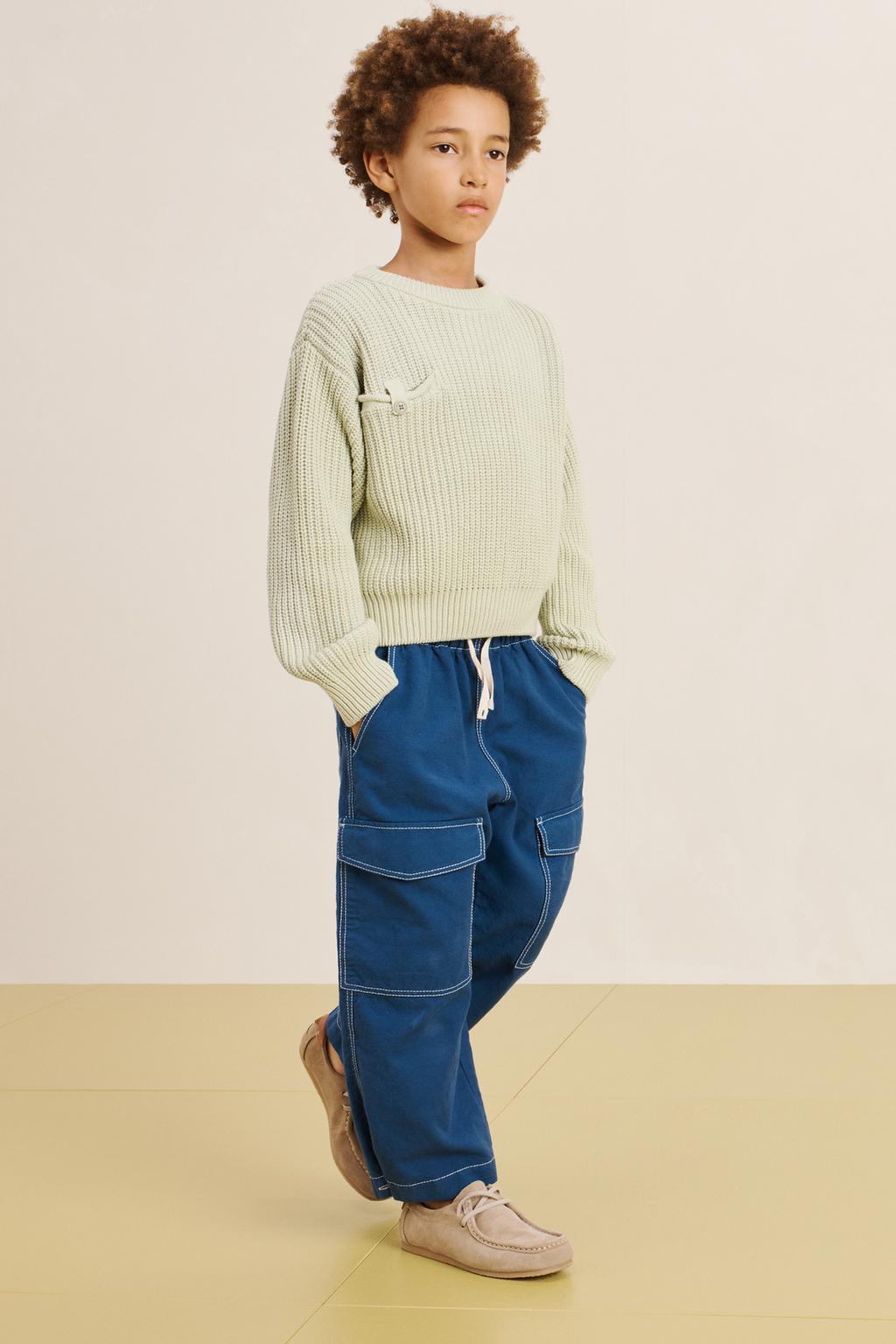 Грузовые брюки с эластичным поясом