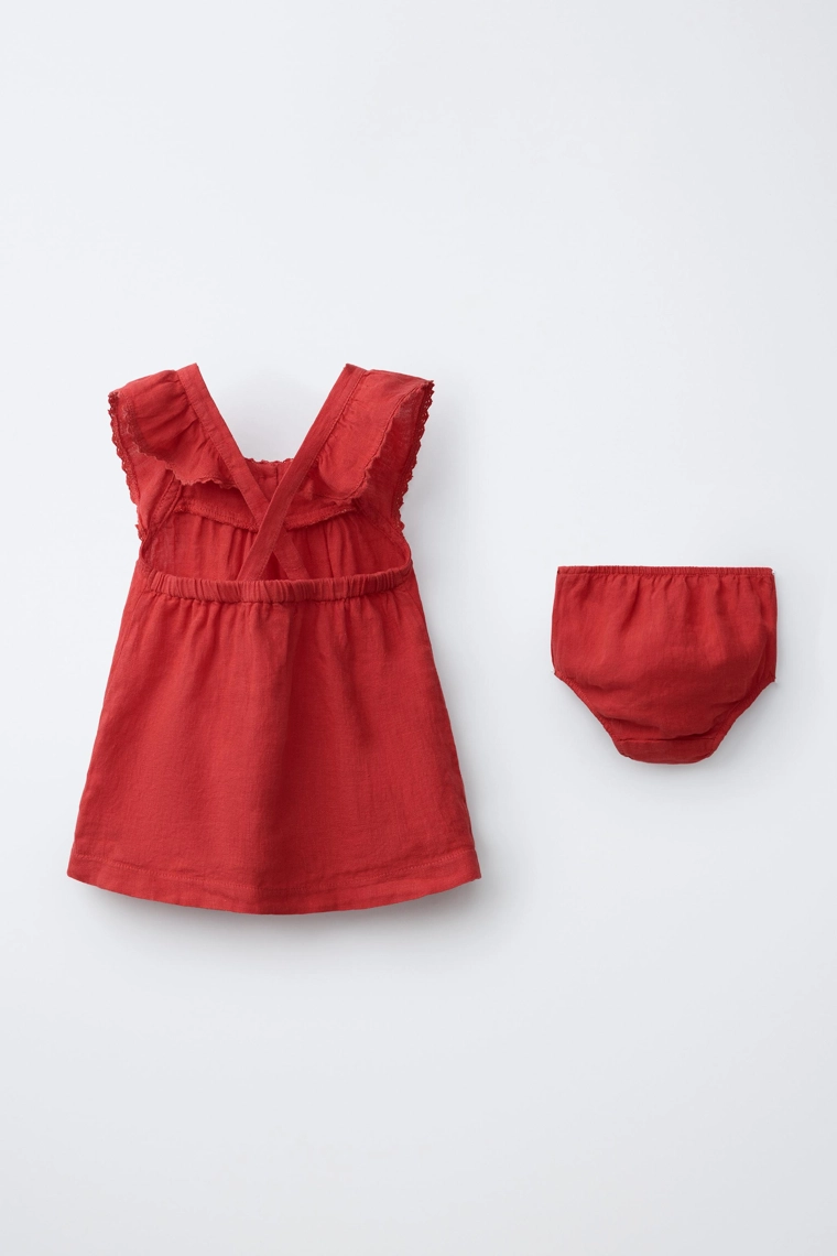 Платье из 100% льна