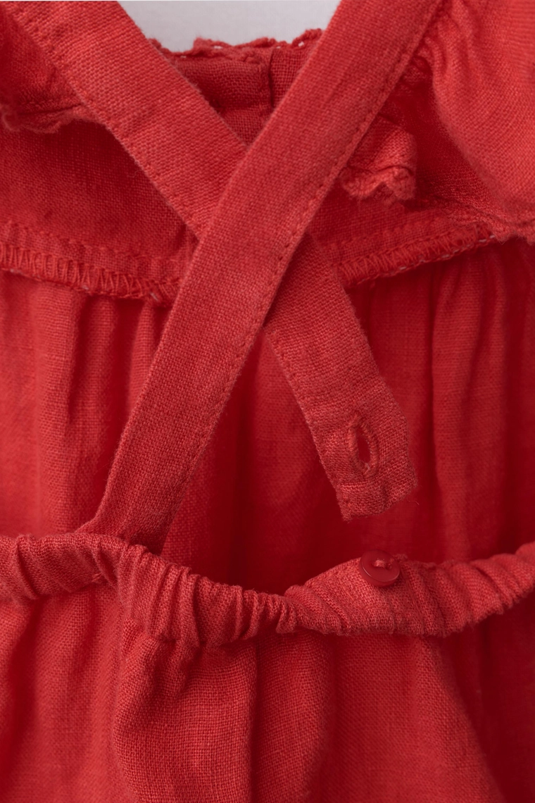 Платье из 100% льна