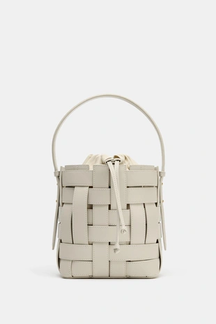 Плетеная сумка с плечевым ремнем- Заказать в России