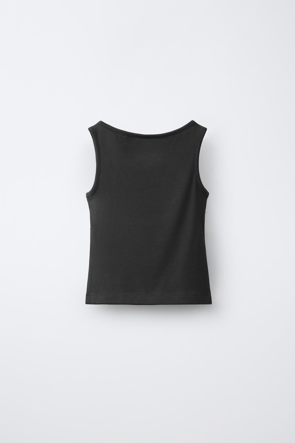 ОДНОТОННЫЙ ТОП ИЗ МОДАЛА