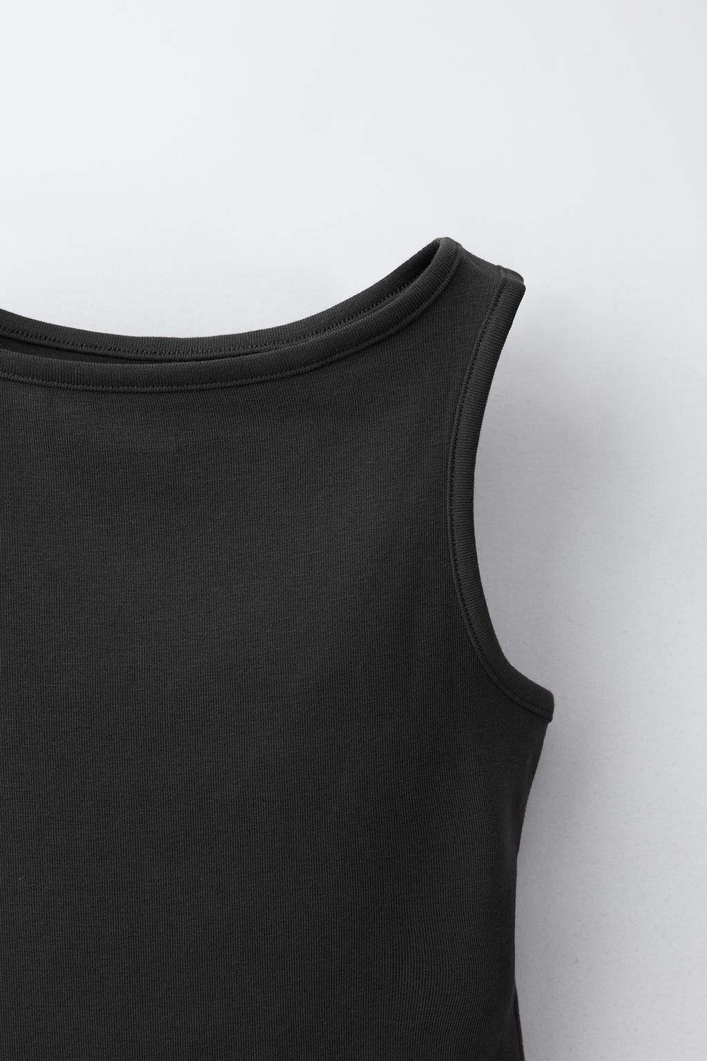 ОДНОТОННЫЙ ТОП ИЗ МОДАЛА