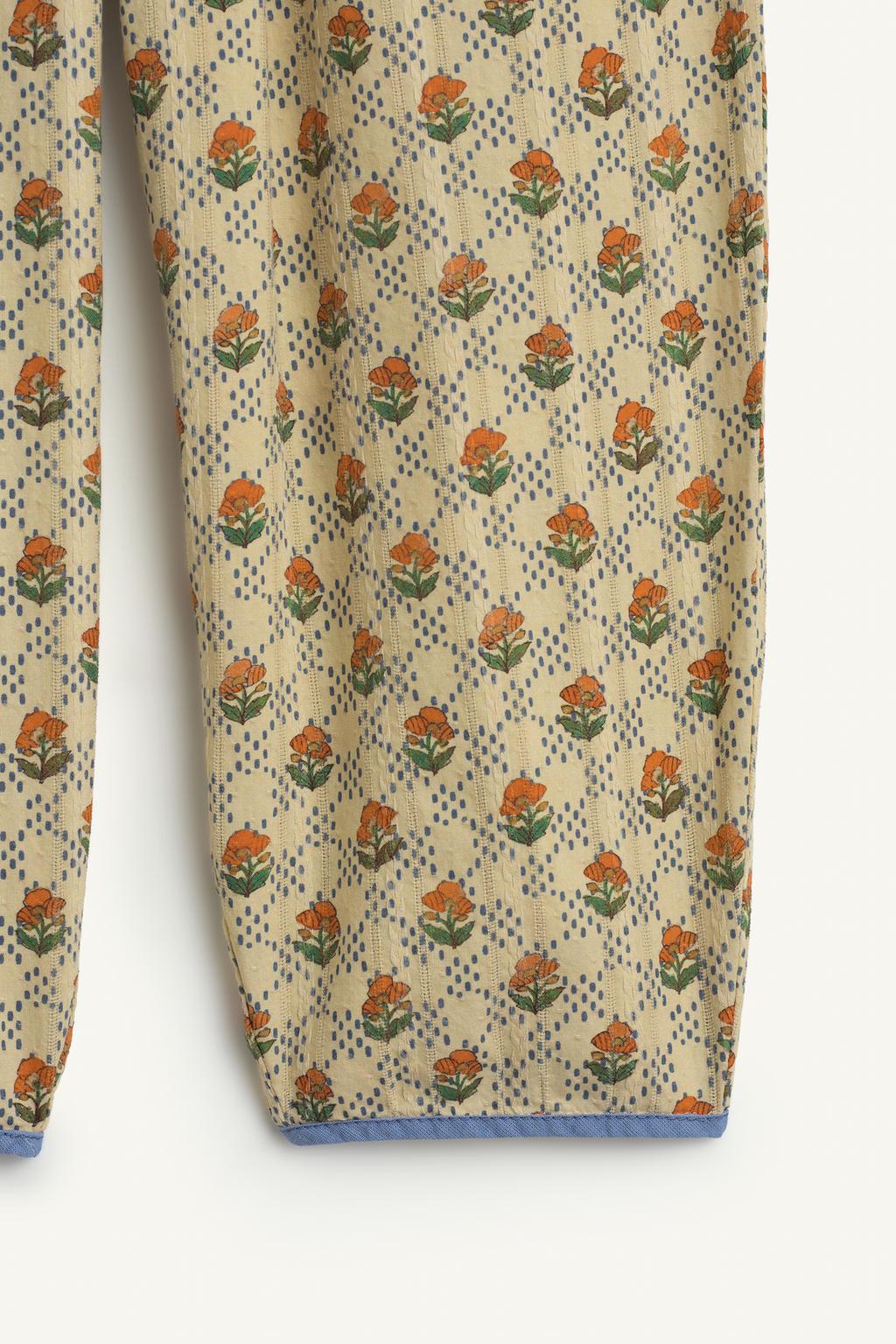 Пижамные брюки с принтом 16