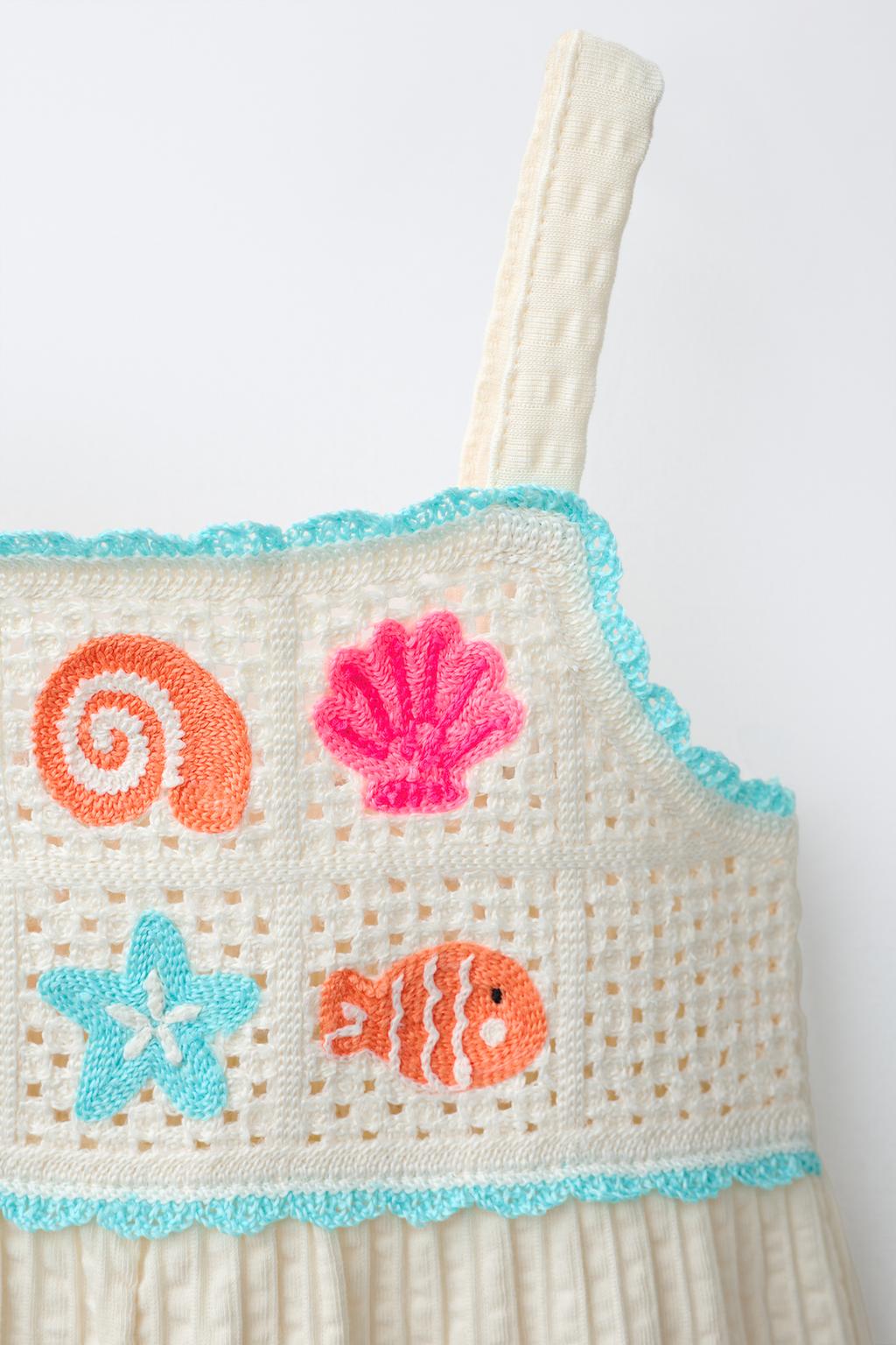 ДЛИННЫЙ КОМБИНЕЗОН С ВЫШИВКОЙ