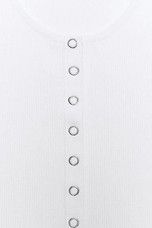 Трикотажный топ в рубчик- Заказать в России