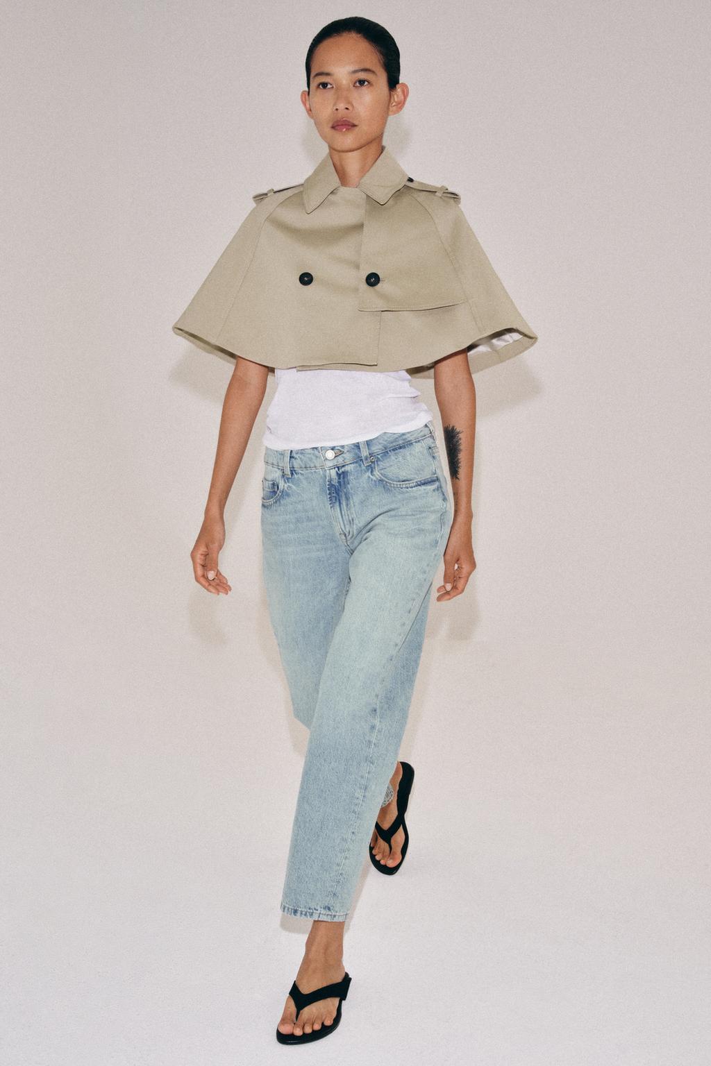 ДЖИНСЫ ZW COLLECTION CIGARRETE СО СРЕДНЕЙ ПОСАДКОЙ