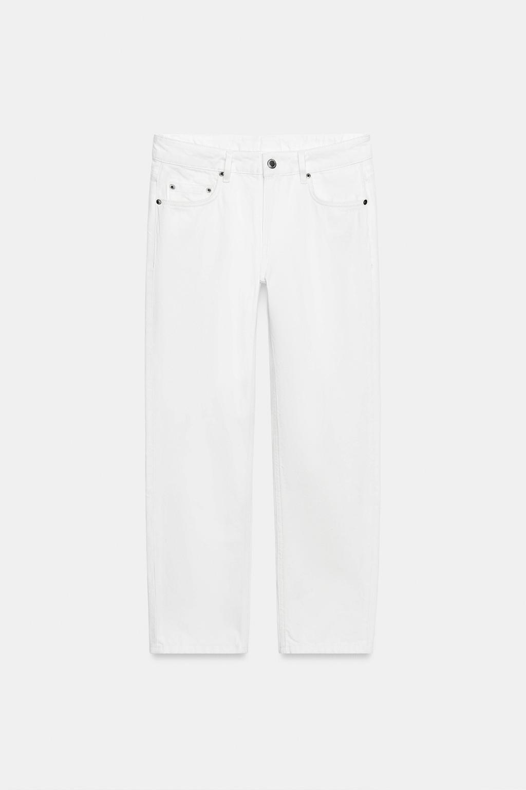 ДЖИНСЫ ZW COLLECTION CIGARRETE СО СРЕДНЕЙ ПОСАДКОЙ