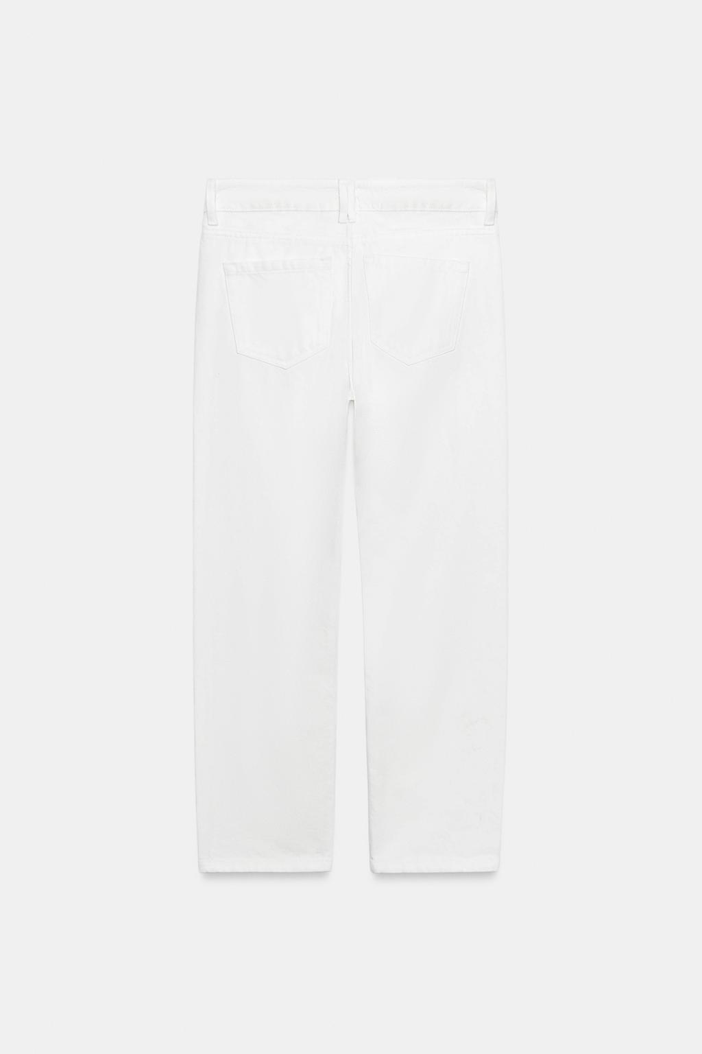 ДЖИНСЫ ZW COLLECTION CIGARRETE СО СРЕДНЕЙ ПОСАДКОЙ