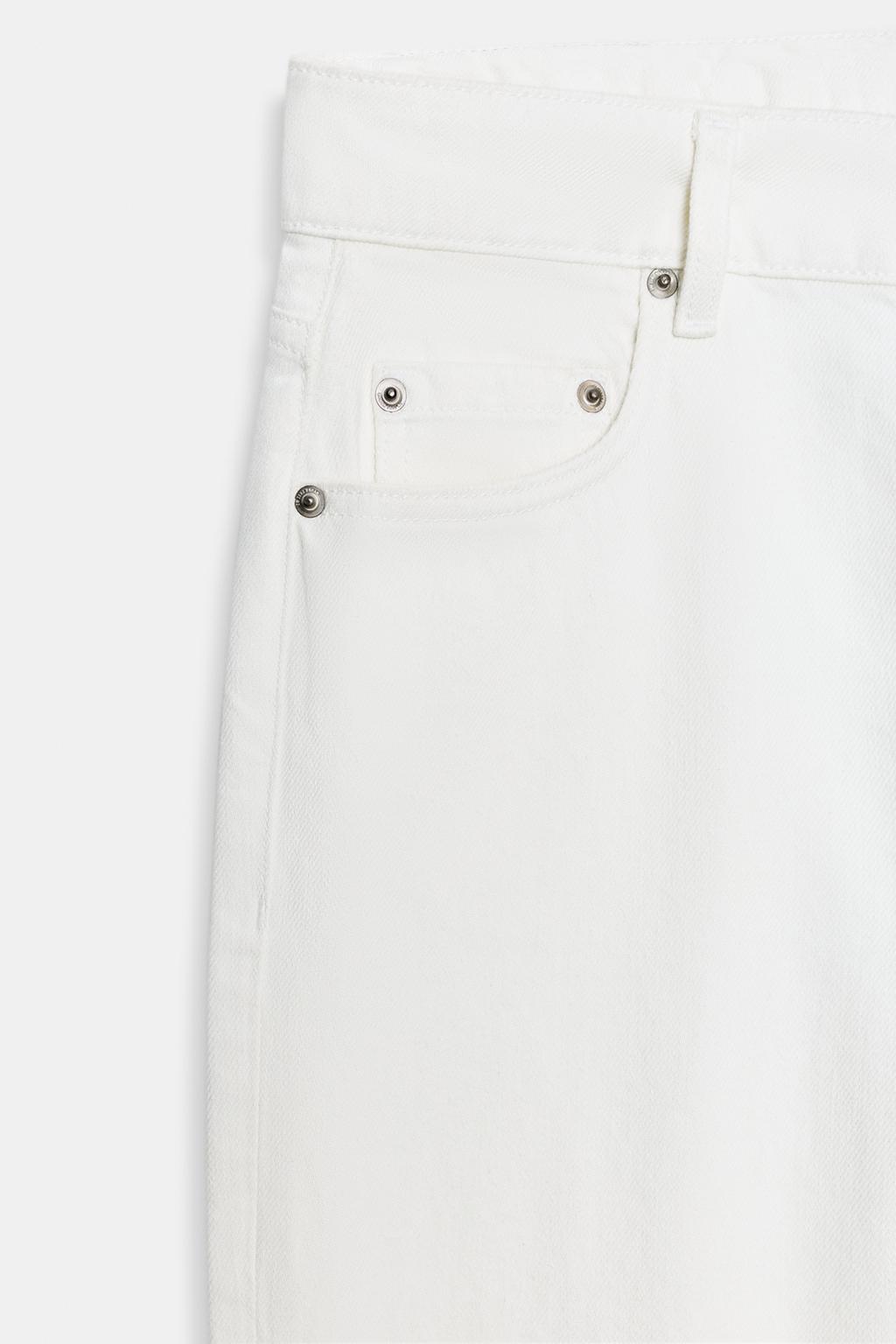 ДЖИНСЫ ZW COLLECTION CIGARRETE СО СРЕДНЕЙ ПОСАДКОЙ