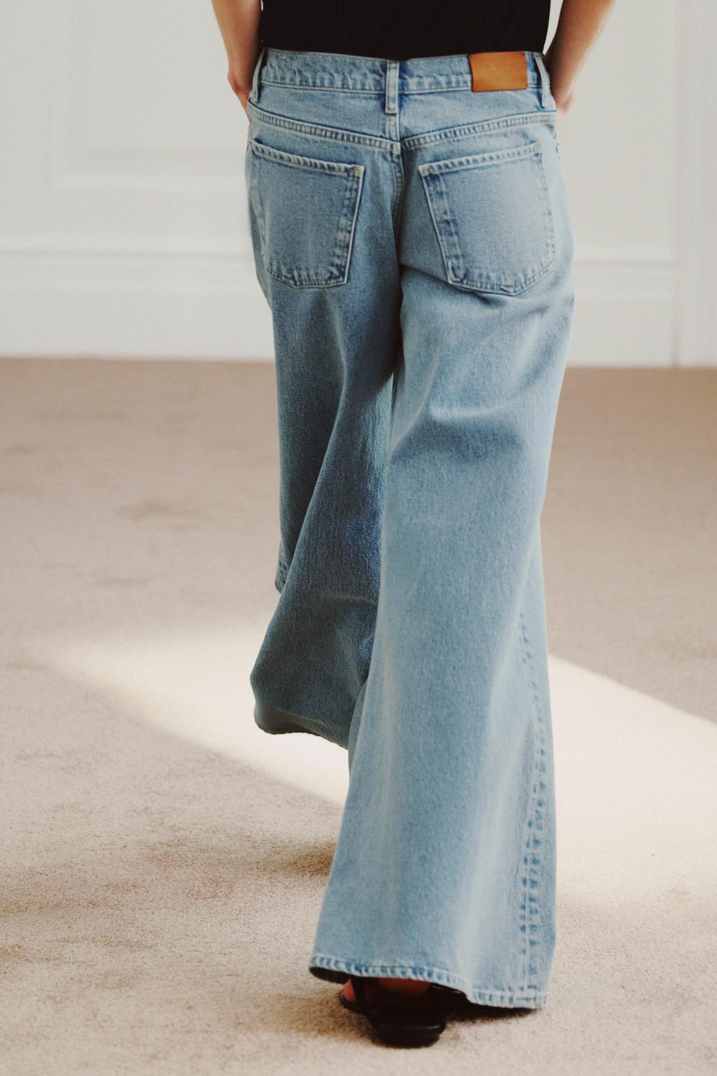 ДЖИНСЫ ZW COLLECTION MAXI WIDE LEG С НИЗКОЙ ПОСАДКОЙ