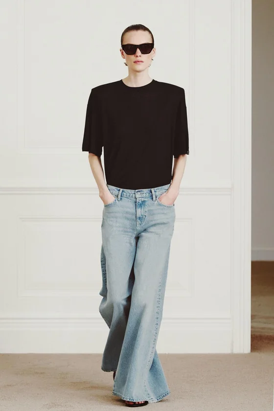 ДЖИНСЫ коллекция Zara «ZW» MAXI  С НИЗКОЙ ПОСАДКОЙ