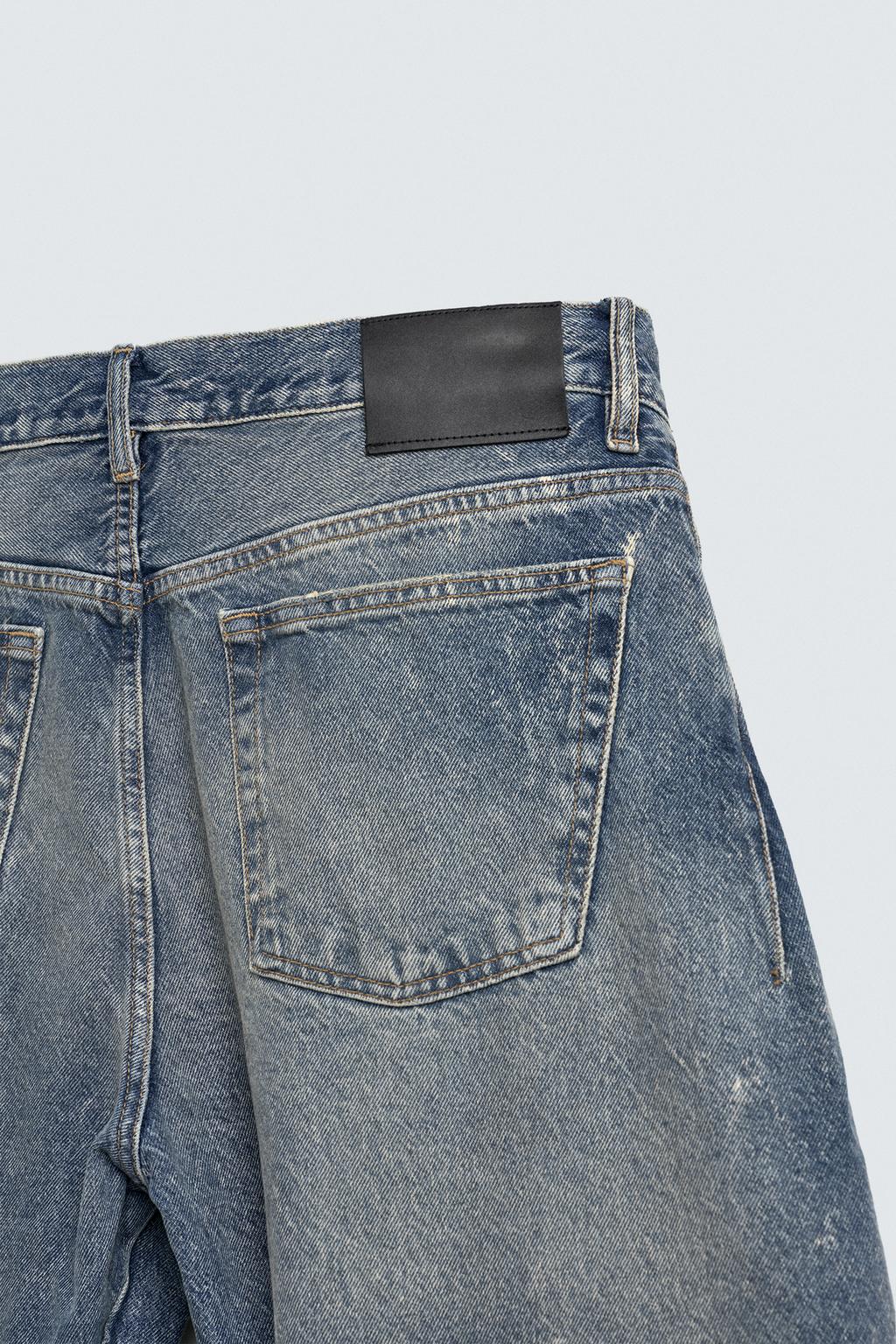 ДЖИНСЫ BARREL FIT С ДЕКОРАТИВНЫМИ ШВАМИ