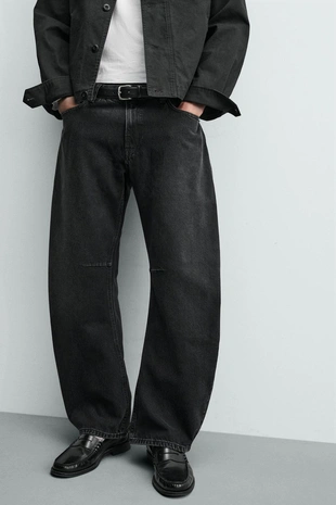 Джинсы Relaxed Barrel Fit- Заказать в России