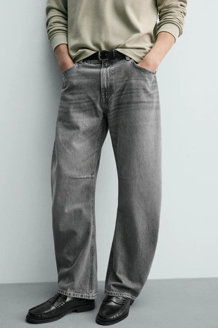 Джинсы Relaxed Barrel Fit- Заказать в России