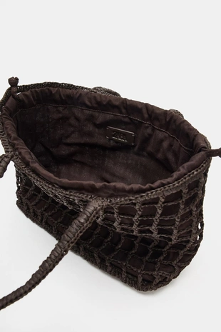 Плетеная сумка