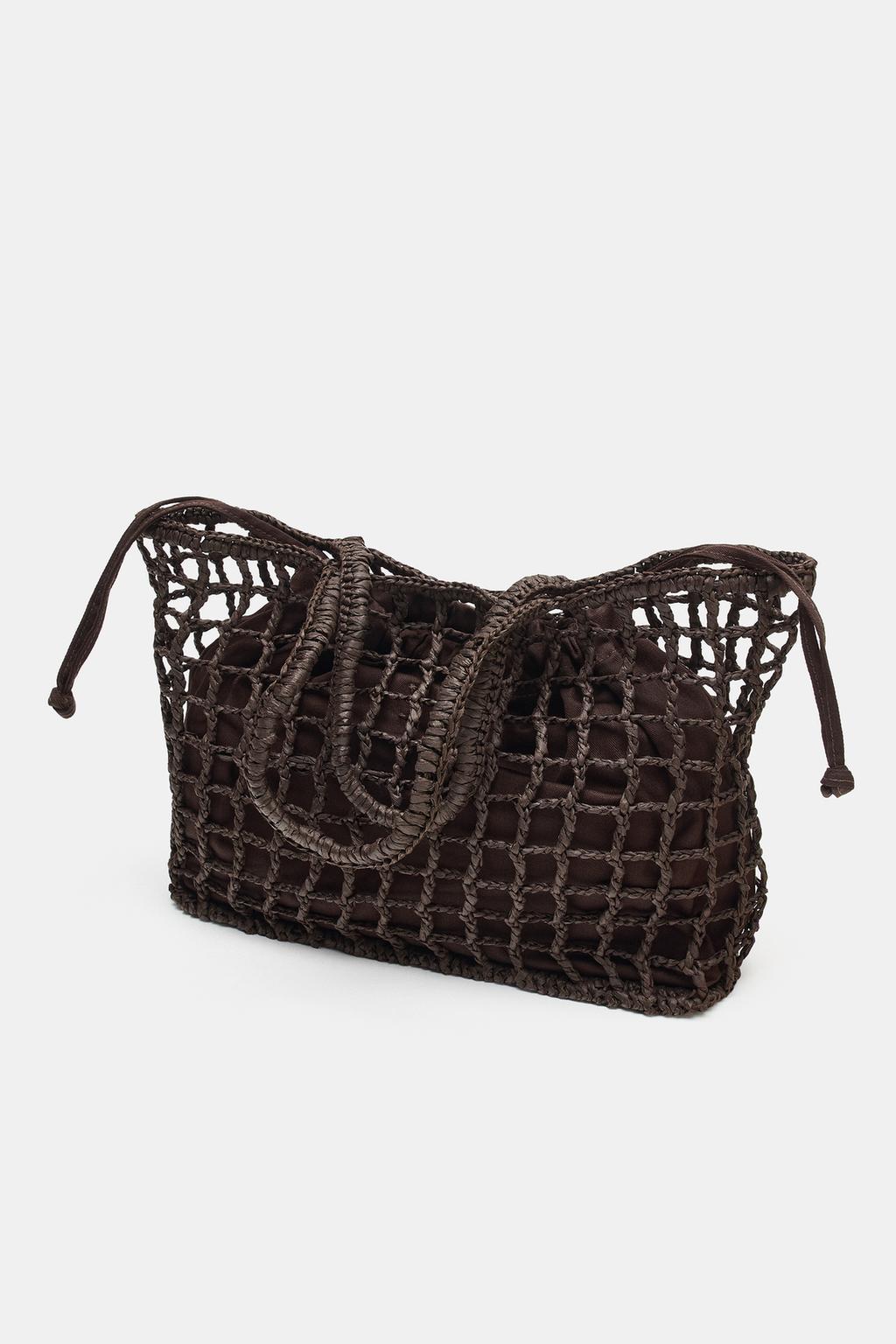 ПЛЕТЕНАЯ СУМКА