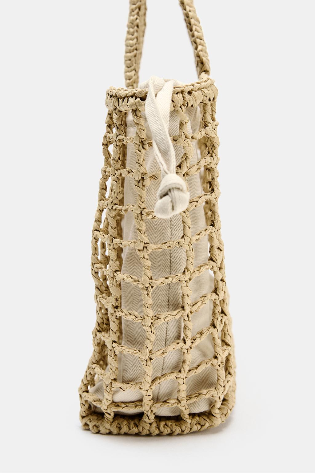 ПЛЕТЕНАЯ СУМКА