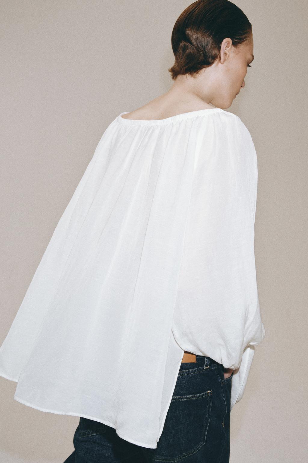 БЛУЗА ИЗ ЛЬНА — ZW COLLECTION