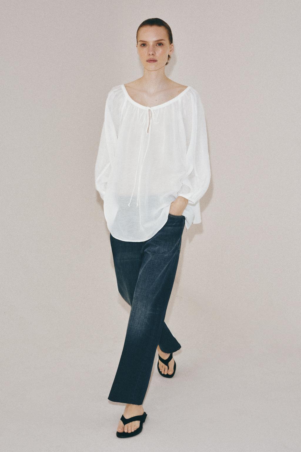 БЛУЗА ИЗ ЛЬНА — ZW COLLECTION