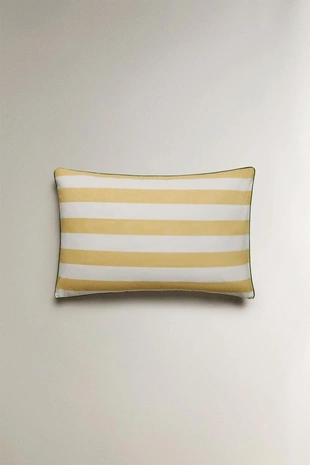 Пододеяльник из выцветшего хлопка в полоску- Заказать в России