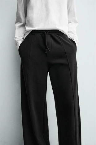 Джоггеры Relaxed Fit с декоративными швами- Заказать в России